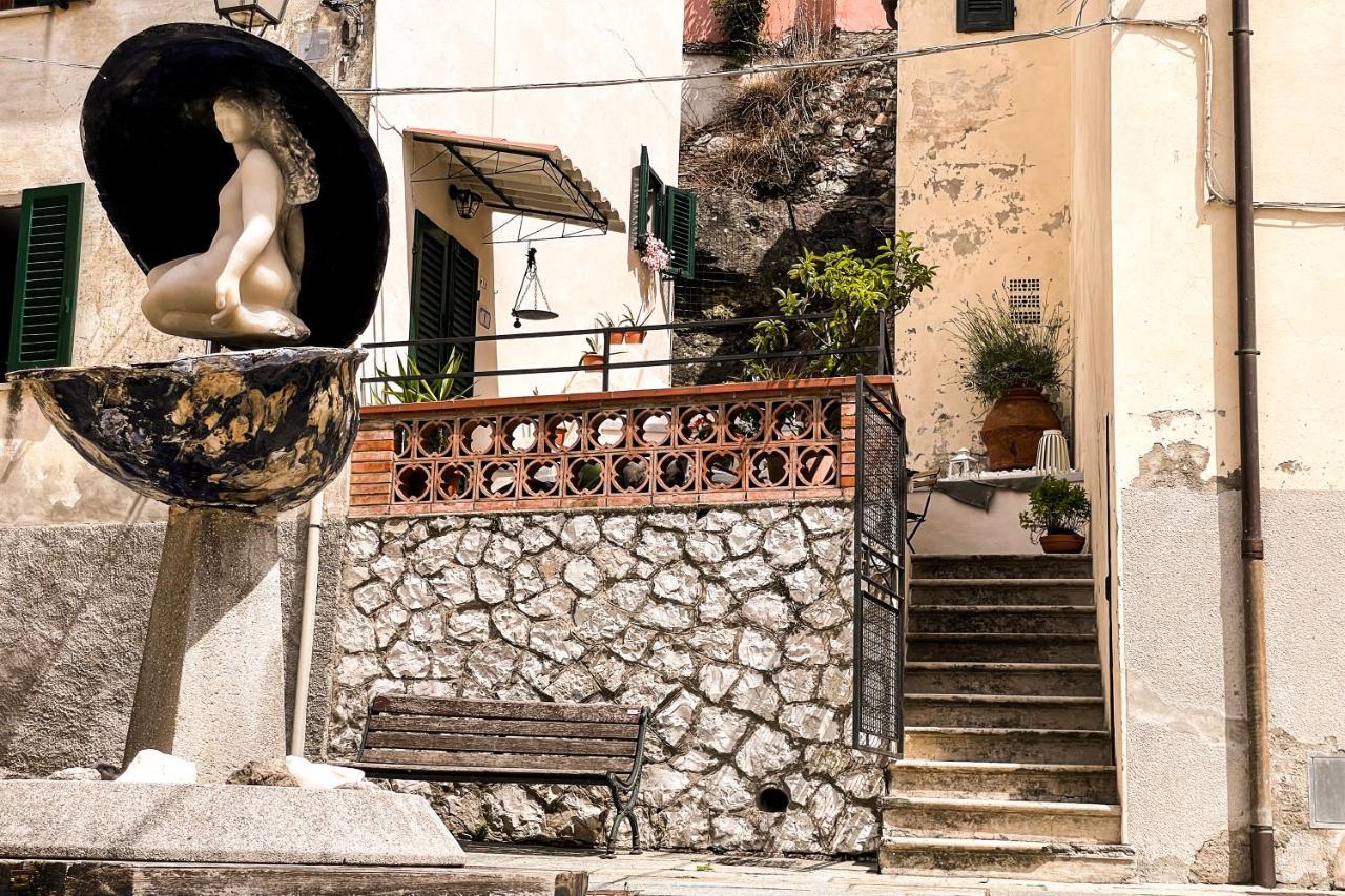 Casa Storica Con Terrazzo Villa Castellina Marittima Buitenkant foto
